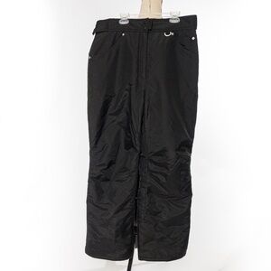Slalom waterproof insulated black snowboard ski pants Slalom women's L